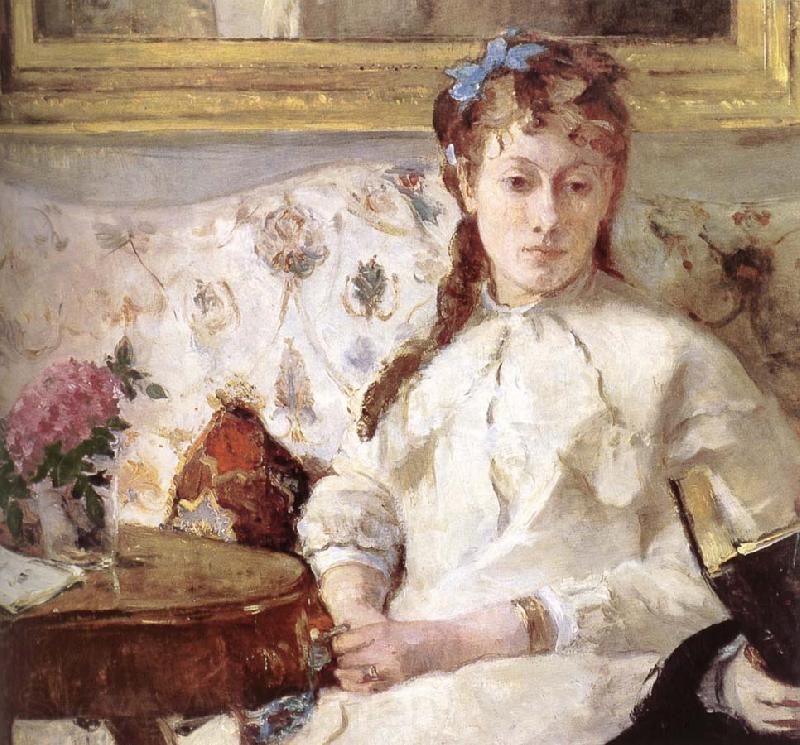 Berthe Morisot Detail of artist-s mother and his sister